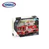 plastic block toy fire fighting engineering brick building