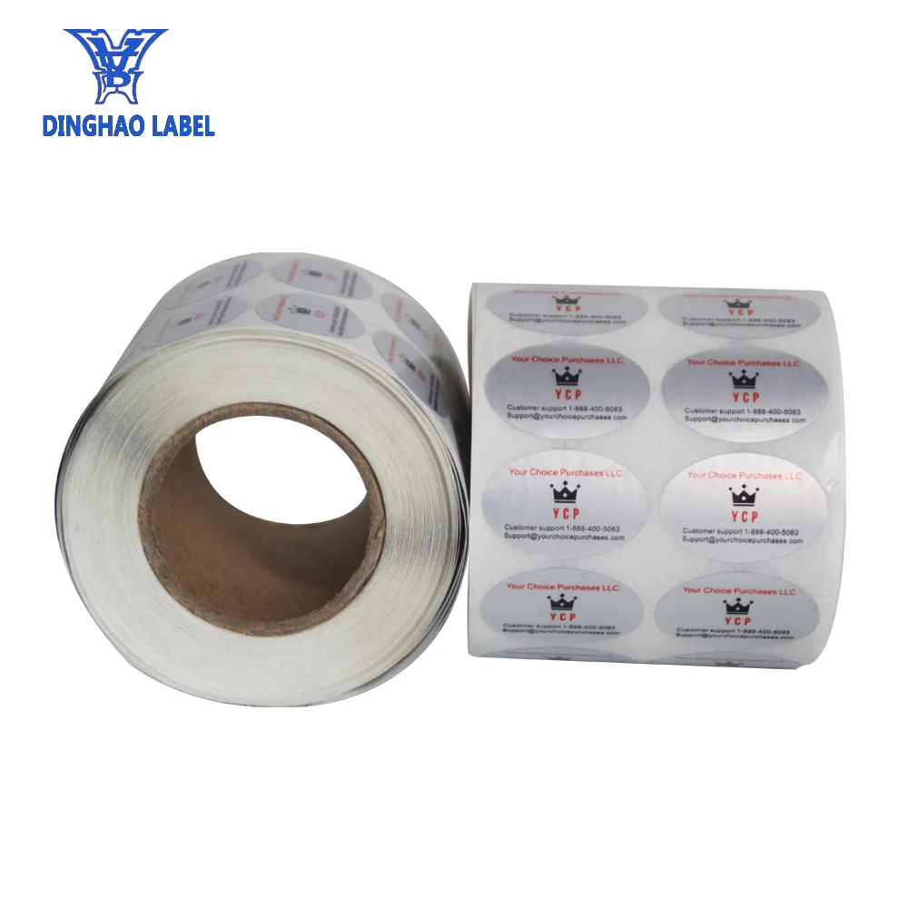 High Quality Aluminum Foil Label Paper Flexographic Printing Buy