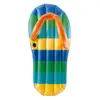 YY Factory Custom PVC slipper Wine bottle shape Inflatable Pool Float Swimming ring floats raft
