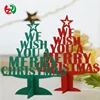 Decorative artificial mini Christmas Tree,pure wool felt christmas decoration craft for Home and Holiday Decorating