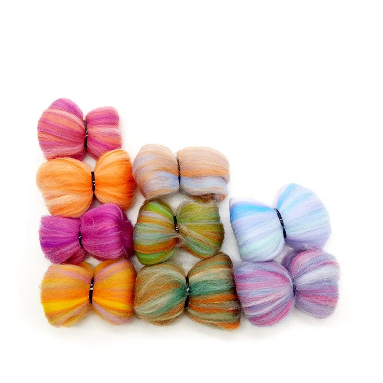 Different Colors Wool Top Roving Fiber Buy Wool Top Roving,Wool Fiber
