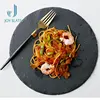 Serving Detail Best Selling Chinese Black Stone Basket Trending Hot Products Natural Dry Fruit Decoration High Slate Egg Tray
