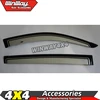Auto Black/Silver Rain Shield for Triton L200 2009-2014