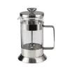 350ml 12 Oz French Press Coffee Tea Maker 304 Stainless Steel Double Sides Precise Scale,Thick Durable Heat Resistant Glass,Wi