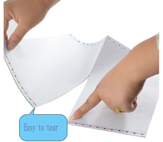 Popular Size Ncr Printing Continuous Paper Carbonless Continuous Form