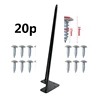 Quickly Delivery 3 rods Hairpin Legs Wholesale Cheap Furniture Legs