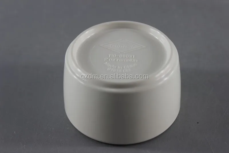 2OZ melamine Rameking Cup ,White cake bowl