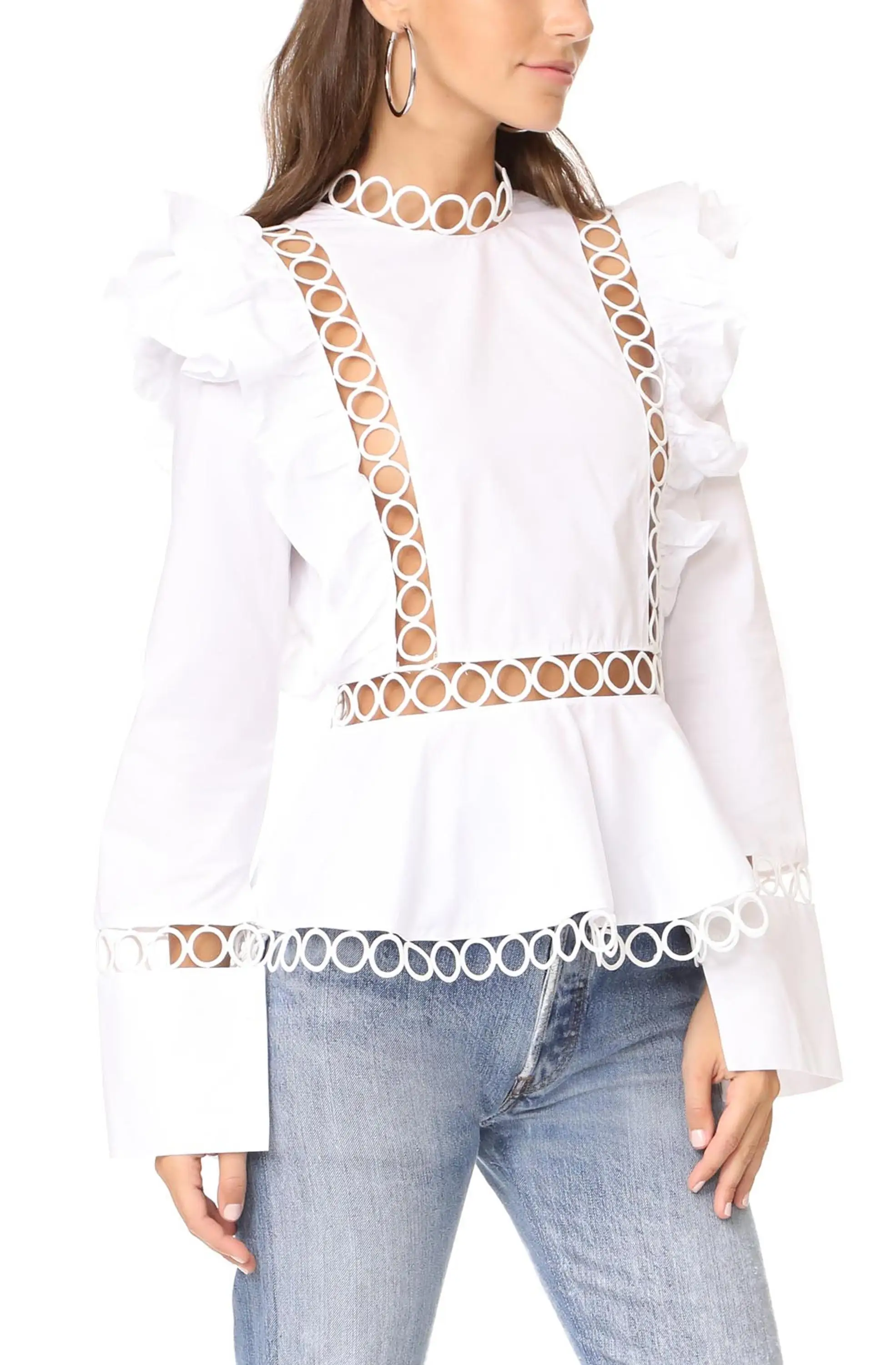 36 inch princess cut blouse