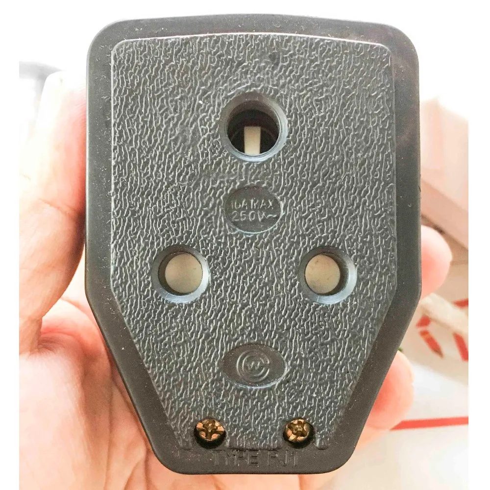 Saa035 220v South Africa 3 Pin Power Plug Hollow Type,Hollow Pin Buy