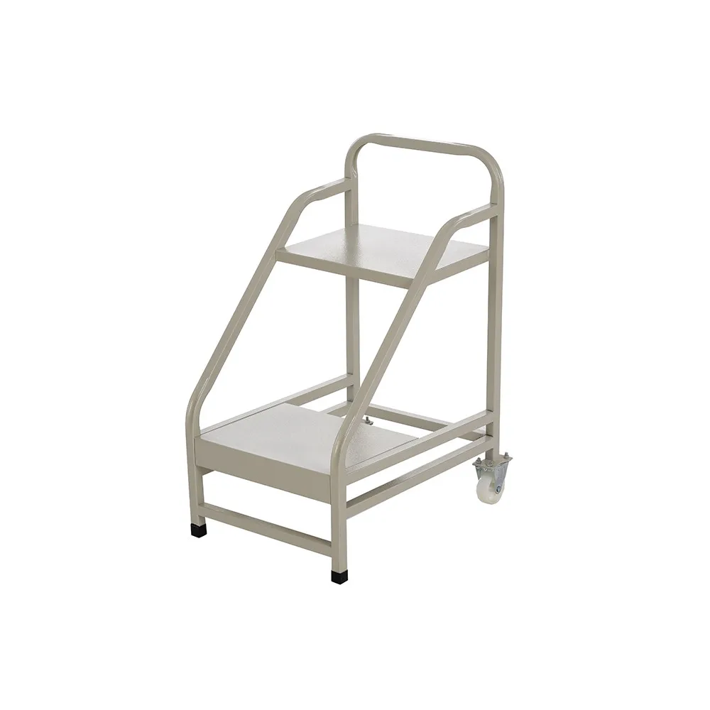 Top Quality Classroom Library 2tier Metal Steel Book Trolley Special