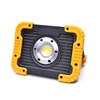 Multi-function High Power Cordless Inspection Lamp Emergency Work Light 4AA Brightest 10W Cob Led Worklight with Rotating Stand