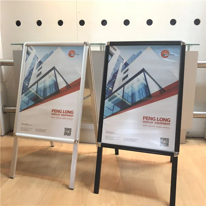 A BOARD PAVEMENT SIGN A1 STAND METAL FRAME LARGE BOARD DESIGN A-BOARD