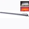 40'' 108W Amber White Led Strobe Light Bar with Super Slim Housing - Remote Control - Perfect for Cars Auto Off-road