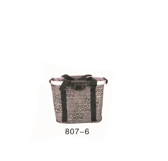 fabric bike basket