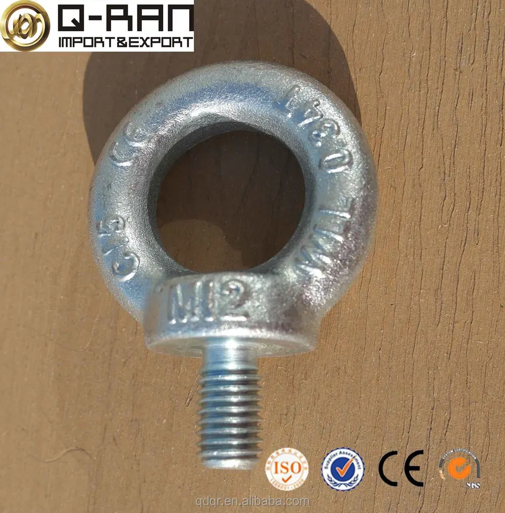 Rigging Hardware Drop Din580 Eye Bolt M12 Eye Bolt Buy M12 Eye
