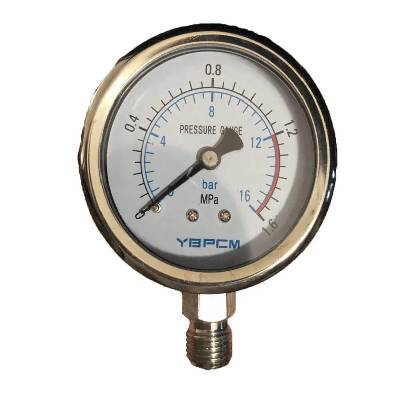 Low Price Pressure Meter Manometer Micro Fuel Oil Air Pressure Gauge