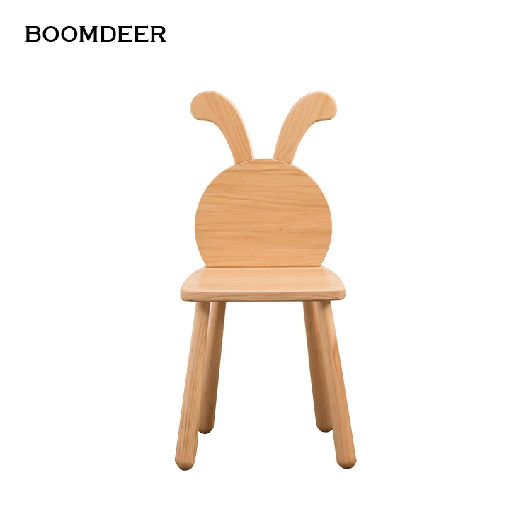 product-Kids wooden living room foldable high baby Chair Solid Furniture Set-BoomDear Wood-img-2