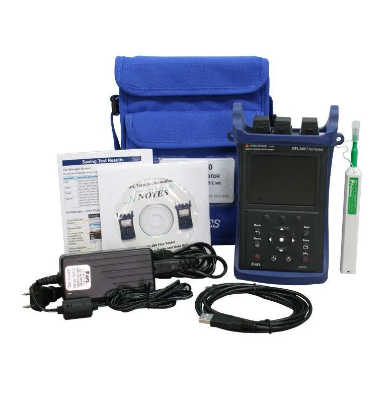 Afl Noyes Ofl 250 Otdr,Test "live Fiber",Multifunction Fiber Tester