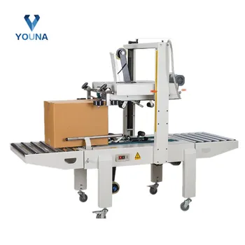 Semi Automatic Milk Carton Sealing Machine With Adhesive Tape - Buy