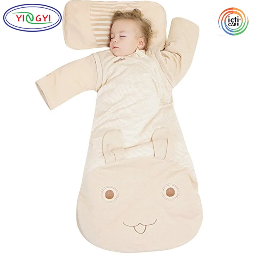 G575 Detachable Sleeve Design Kids Winter Sleeping Bag Baby Anti Kick