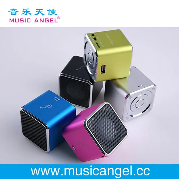 Original Mini Music Angel JH-MD06D Digital Lautsprecher für Handy PC Unterstützung Micro SD TF Karte MP3 Player tolle Klangqualität schwarz
