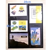 Personalized High Quality Customized Size pvc Fridge Magnet Pocket Photo Frame