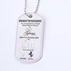 Factory cheap custom create your own stainless steel metal unique necklace dog tag