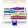 China supplier Colorful 8-in-1 Stainless Steel Lock Pick Tools For HUK Kaba Lock Dimple Lock Magic Locksmith Practice Tools
