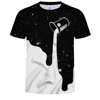 C35 2018 hot selling red skull pattern sublimation printing mens long sleeves t shirt