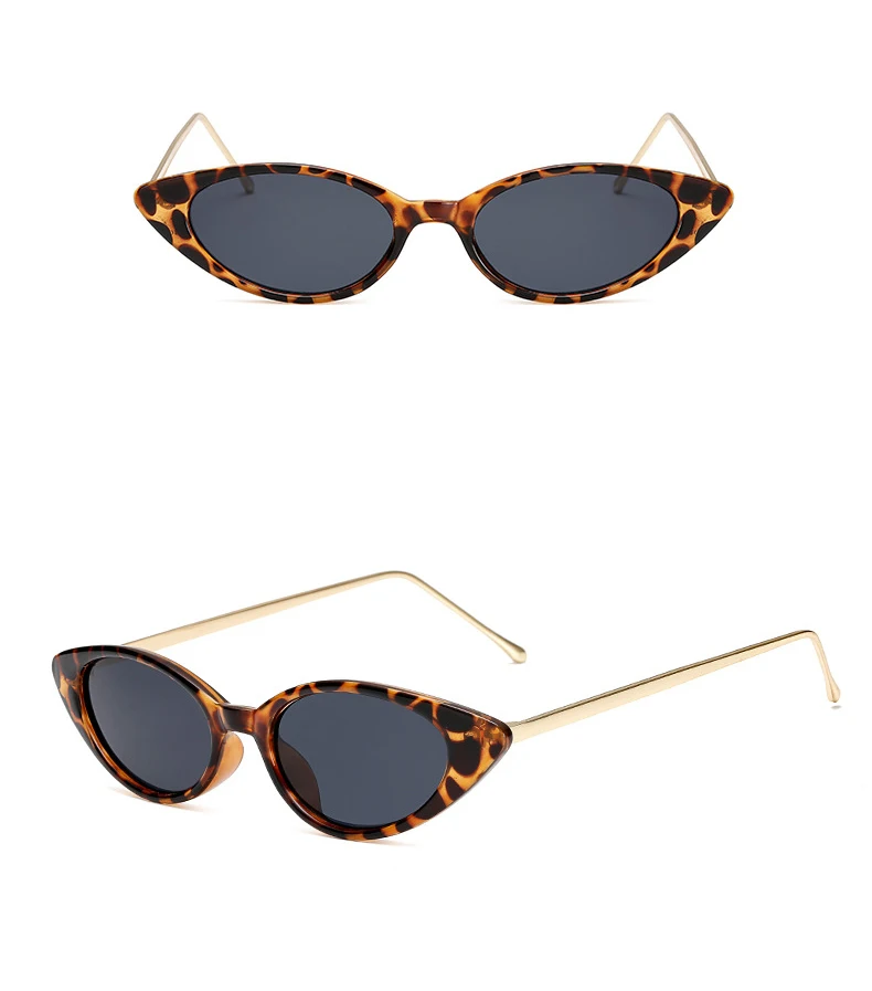 10049 Superhot Eyewear 2019 Small Cateye Sun Glasses Retro Vintage Cat