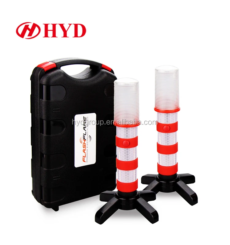 traffic cone warning light