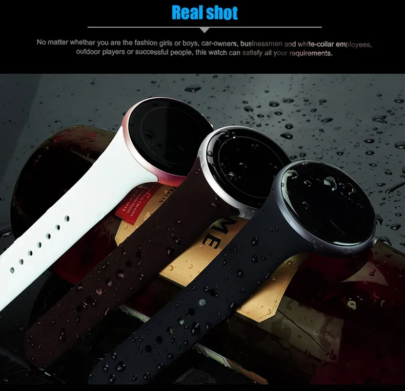 C1 Smart Watch 1.22 Dual Bluetooth IP67 Waterproof Heart Rate Monitor Siri Gesture Control Remote Camera for Android iOS