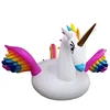 Fun Rainbow Unicorn Pool Toys Floats /Inflatable Unicorn Pool Float