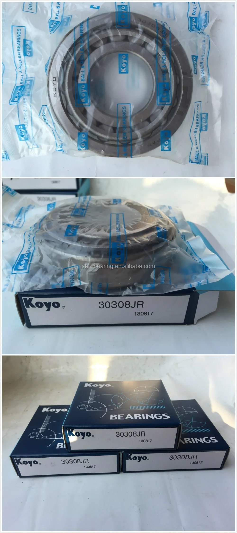 30308 Taper Roller Bearing  Brand Koyo 40x90x25.25mm  SAME DAY SHIPPING 30308JR 