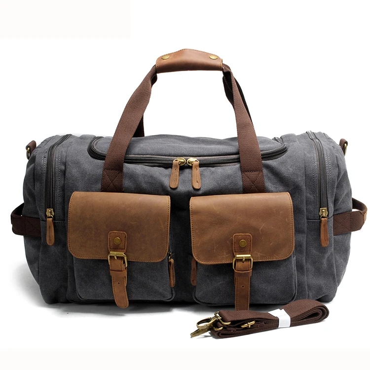 genuine leather duffel bolsas