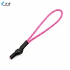 Good quality Zip Tags Cord, PVC zip slider Cord zipper puller