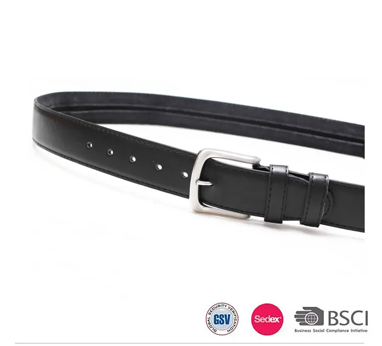 men's belt with hidden zipper