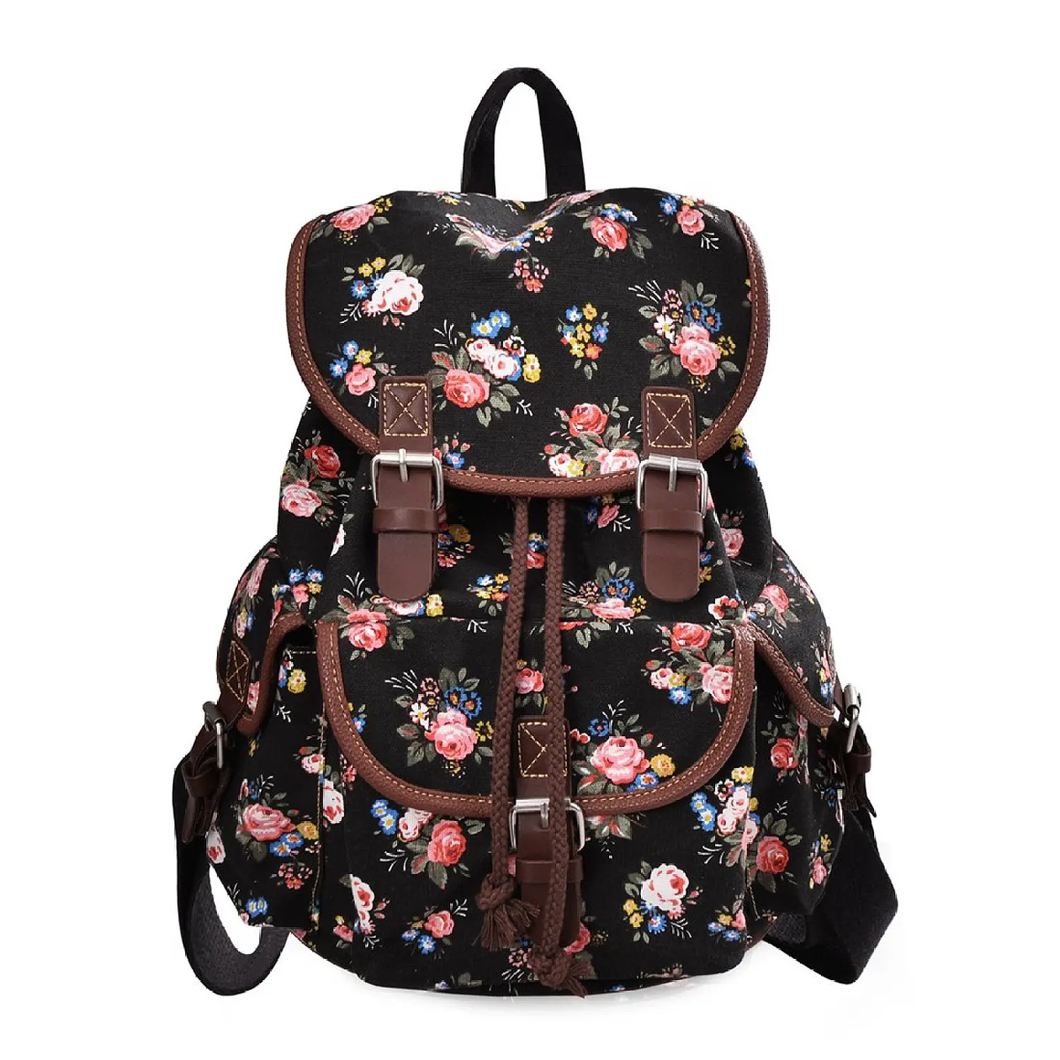 small backpack floral