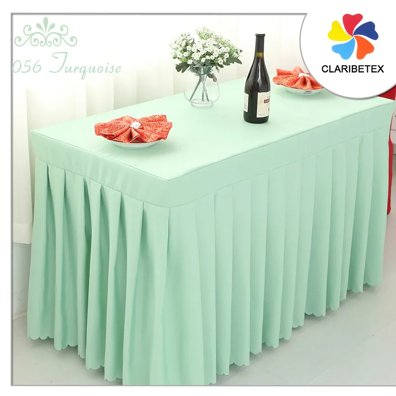 Hunter green wedding tablecloth 100 polyester table overlay table
