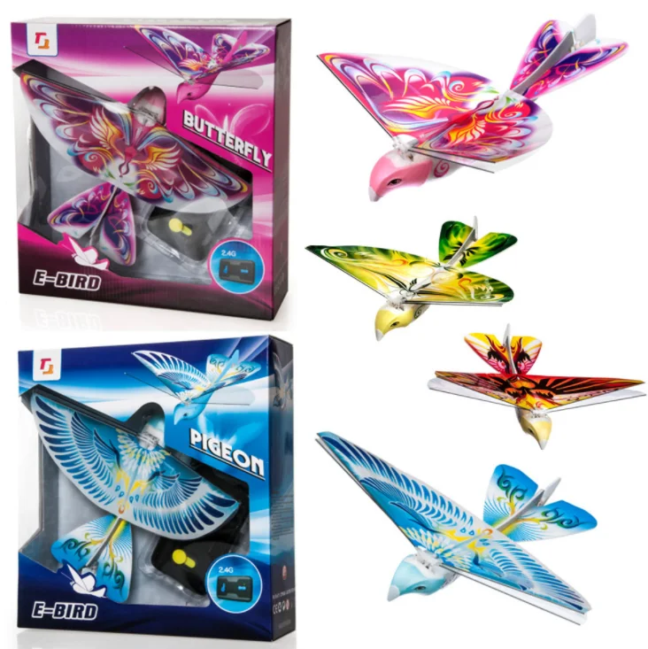 remote control flying bird with flapping wings