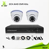 China best price list Ip66 cctv camera AHD cctv security recording system kit with infrared vision night for sale