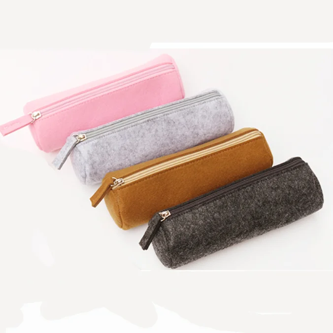 Factory Wholesale Online Shopping Simple Free Standing Pencil Case