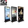Indoor and outdoor aluminum double sided standing scrolling led advertising light box