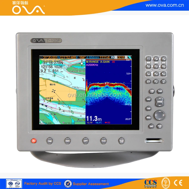 Echo Depth Sounder With Transducer 500 Meters Sonar Fish Finder Combo