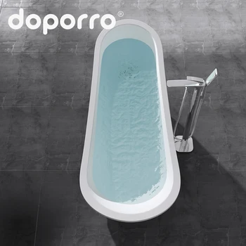 small clawfoot soaking tub