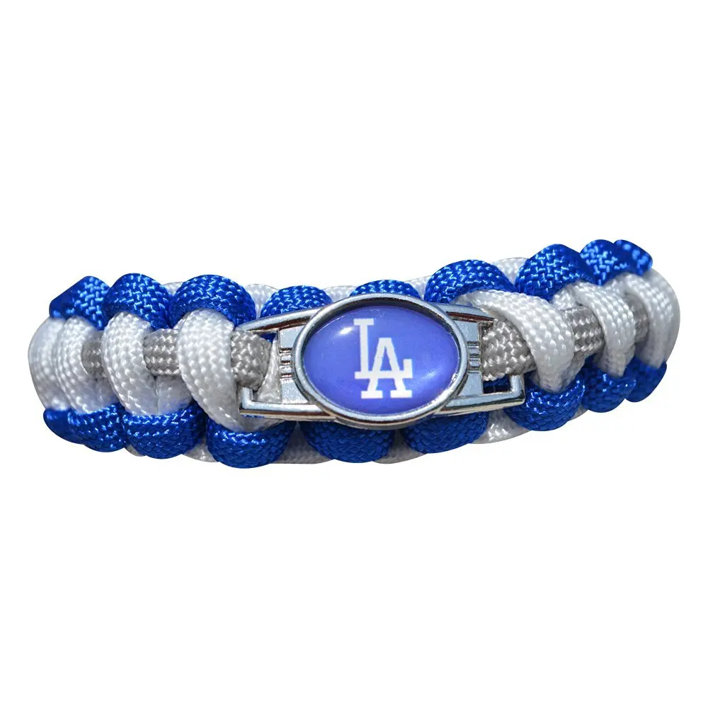 La Dodgers Bracelet Find Deals On Line At Get Quotations La Dodgers Paracord Bracelet Jewelry Baseball Fan Gift