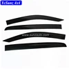 High quality SUV Parts For MUX 2015 Black Door Visor Sun visor window visor NO Logo for Mux Accessories