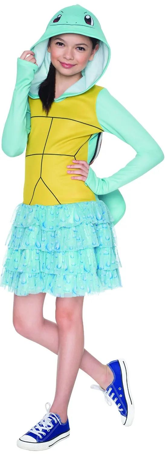 Rubie's Costume Pokemon Squirtle Child Hooded Costume Dress Costume, Medium