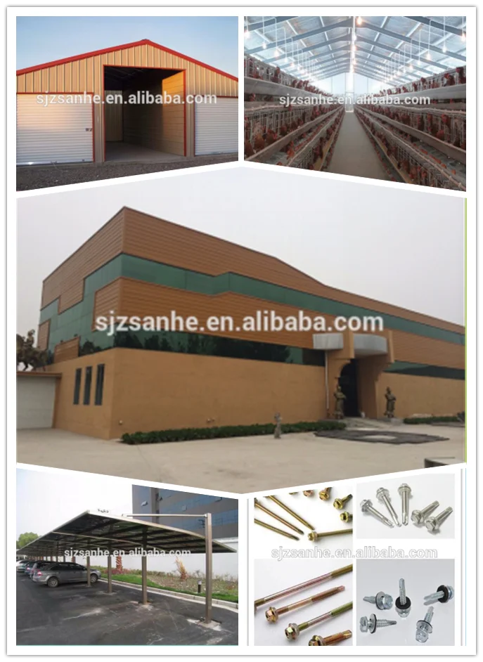 steel structure school building design from factory/steel structure design