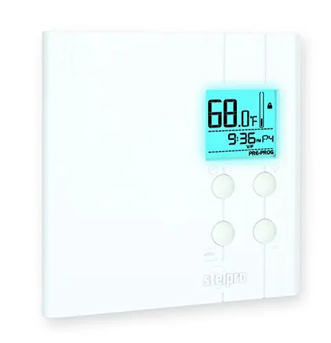 Heating and Cooling Double-Throw 40-90 Degree F Temperature Range Johnson Controls T26S-18C Line Voltage Wall Thermostat Single-Pole